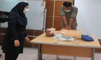 همکاران کمک پرستار و خدمات با مفاهیم احیای قلبی و ریوی پایه آشنا شدند